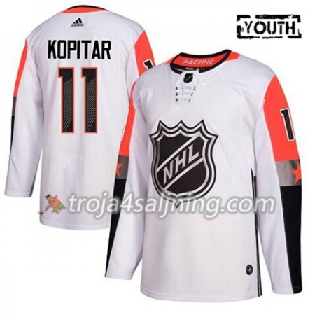 Los Angeles Kings tröja Anze Kopitar 11 2018 All-Star Pacific Division Adidas Vit Authentic - NHL Tröjor Barn